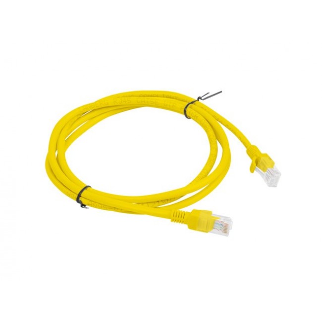 LANBERG PATCHCORD RJ45 CAT. 6 UTP 1.5M YELLOW