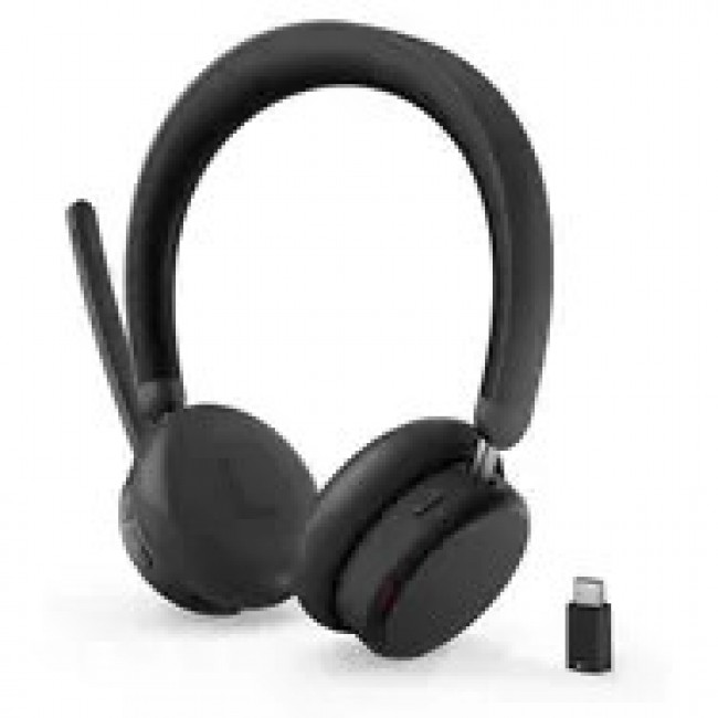 Lenovo 6550 Headset Wireless Head-band Office/Call center USB Type-C Bluetooth Black Lenovo 6550 Headset Wireless Head-band Office/Call center USB Type-C Bluetooth Black