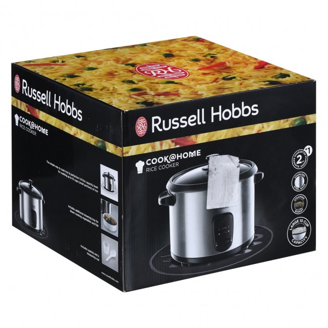 Russell Hobbs 19750-56 rice cooker 1.8 L 700 W Stainless steel Russell Hobbs 19750-56 rice cooker 1.8 L 700 W Stainless steel