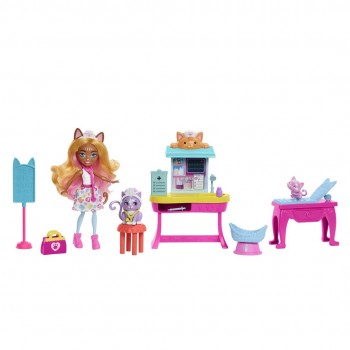 Enchantimals City Tails Main Street Feel Fine Doctor's Office