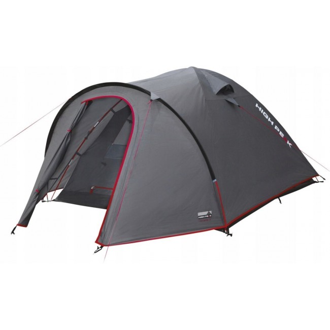 High Peak Nevada 4 grey-red 4-person tent 10207 High Peak Nevada 4 grey-red 4-person tent 10207