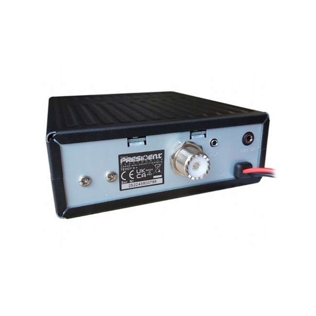 President Teddy II+ AM/FM CB radio Black President Teddy II+ AM/FM CB radio Black