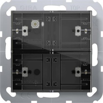GIRA Pushbutton Sensor 4 Comfort 2x KNX System 55 504200