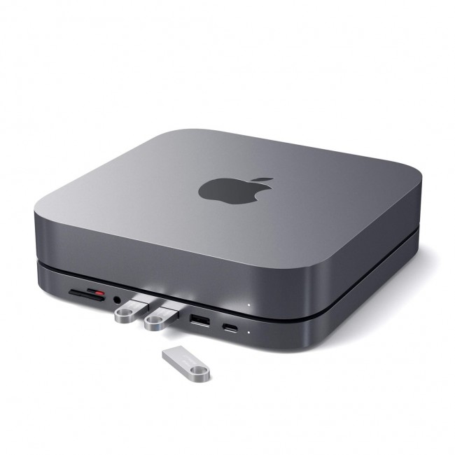 Satechi ST-ABHFM laptop dock/port replicator USB 3.2 Gen 1 (3.1 Gen 1) Type-C Black