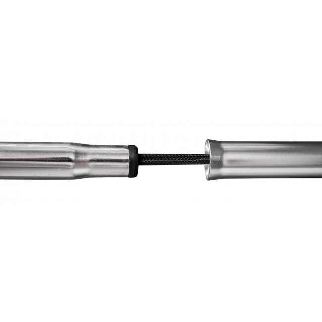 Folding walking stick ACTIONMED silver