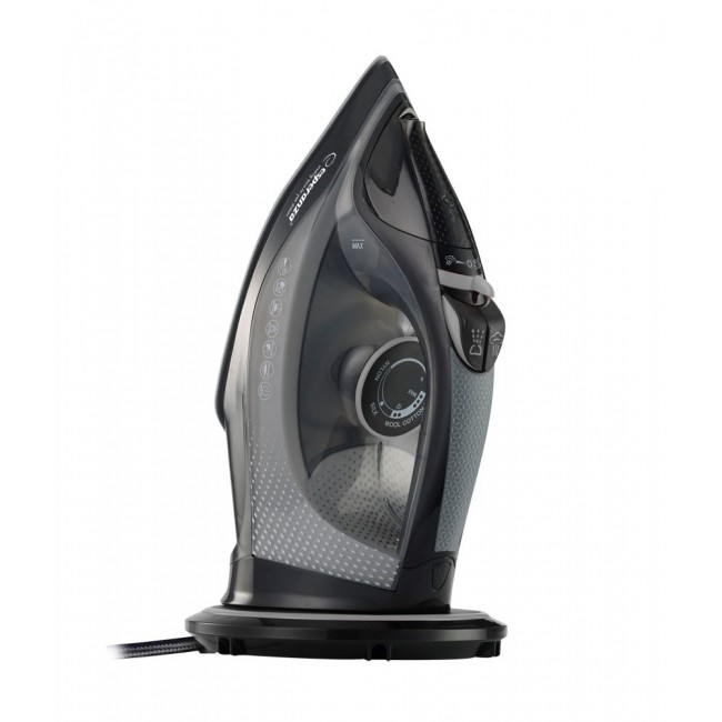 Esperanza EHI011 Steam iron Ceramic soleplate Grey, Black 2600 W
