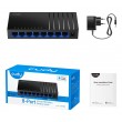 Cudy GS108D network switch Unmanaged Gigabit Ethernet (10/100/1000) Black Cudy GS108D network switch Unmanaged Gigabit Ethernet (10/100/1000) Black