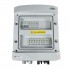 Switchgear attached DCAC hermetic IP65 EMITTER with Noark 1000V type 2 DC surge arrester, 3 x PV string, 3 x MPPT // og. AC Noark Type 2, 63A 3-F