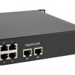 LevelOne 26-Port Fast Ethernet PoE Switch, 24 PoE Outputs, 2 x Gigabit RJ45, 150W