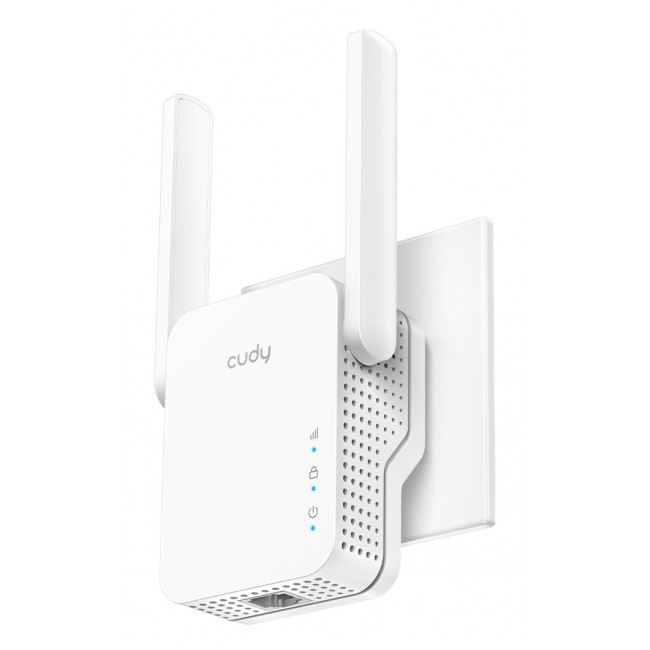 Cudy RE1200 network extender Network repeater White 10, 100 Mbit/s
