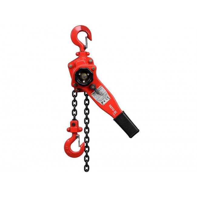 Yato YT-58962 mechanical hoist 750 kg 1.5 m Red Yato YT-58962 mechanical hoist 750 kg 1.5 m Red