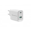 Conceptronic ALTHEA20W45 2-Port 45W GaN USB PD Charger, USB-C x 1, USB-A x 1, QC 3.0, PPS, PD 3.0