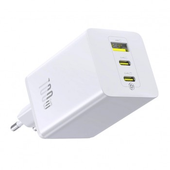 Baseus EnerFill FE11 PD QC 100 W Wall Charger White Baseus EnerFill FE11 PD QC 100 W Wall Charger White