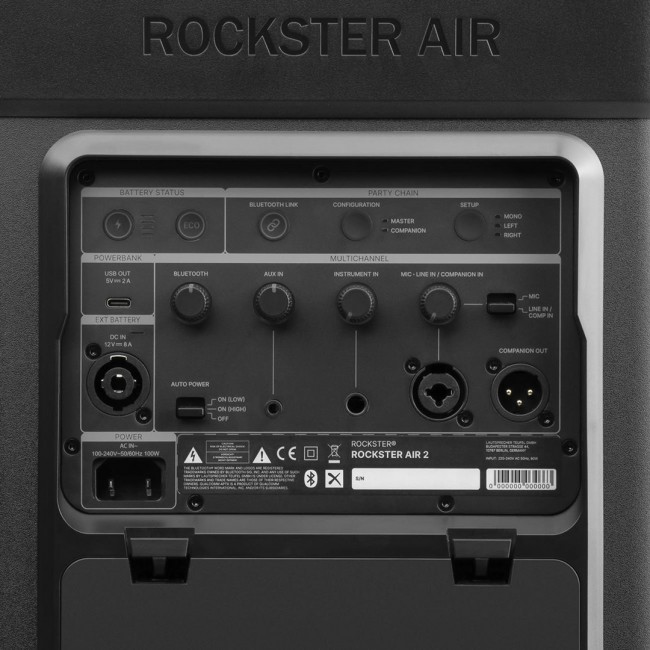 Teufel ROCKSTER AIR 2 Black, White 2.1 channels