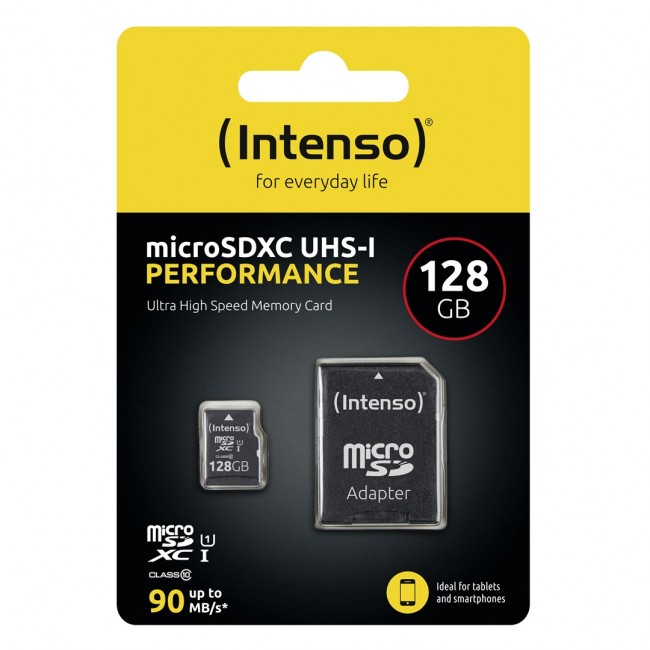 Intenso 3424491 memory card 128 GB MicroSD UHS-I Class 10