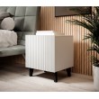 PAFOS bedside table 2 pcs. 45x40x51 cm white matt PAFOS bedside table 2 pcs. 45x40x51 cm white matt