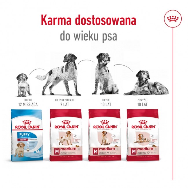 ROYAL CANIN Adult Medium - dry dog food - 4kg