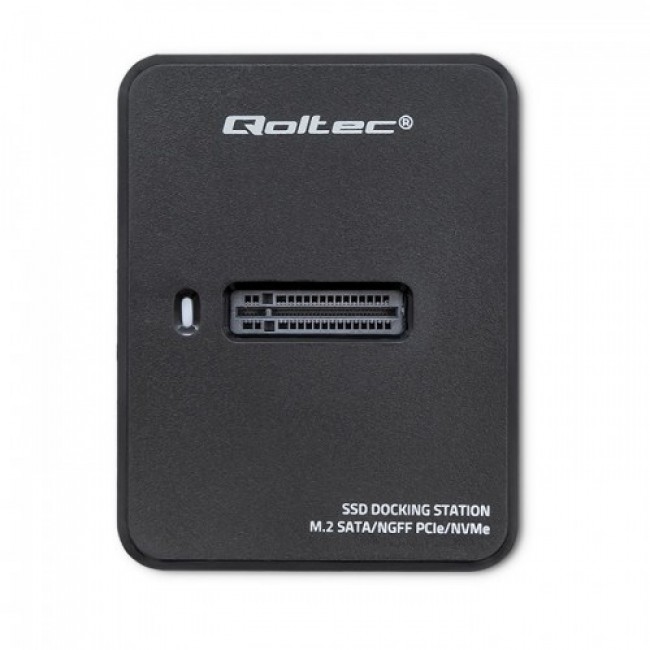 Qoltec 50313 storage drive enclosure SSD enclosure Black M.2 Qoltec 50313 storage drive enclosure SSD enclosure Black M.2