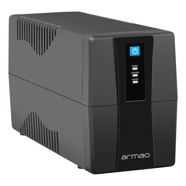 Armac H/650E/LED/V2 uninterruptible power supply (UPS) Line-Interactive 0.65 kVA 390 W 2 AC outlet(s)