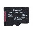 Kingston Technology 16GB microSDHC Industrial C10 A1 pSLC Card + SD Adapter Kingston Technology 16GB microSDHC Industrial C10 A1 pSLC Card + SD Adapter