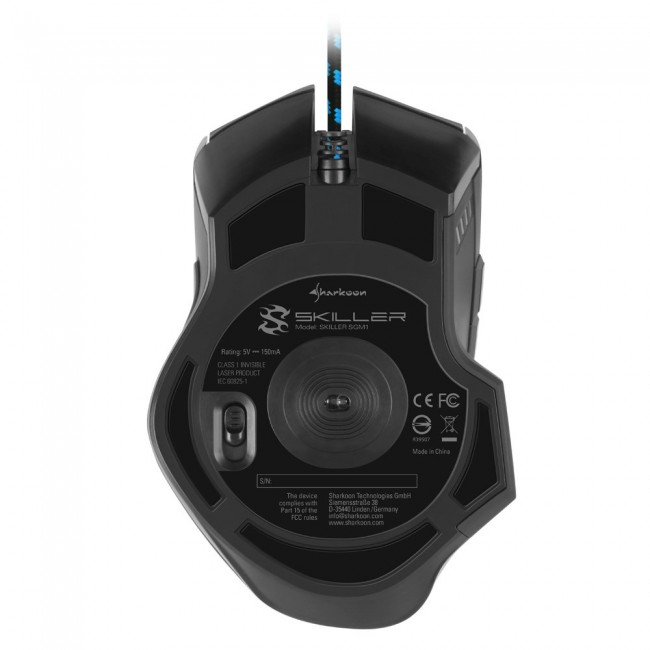 Sharkoon Skiller SGM1 mouse Gaming Right-hand USB Type-A Optical 10800 DPI Sharkoon Skiller SGM1 mouse Gaming Right-hand USB Type-A Optical 10800 DPI