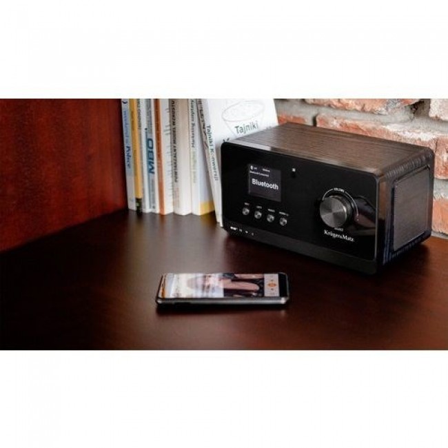 Kr ger&Matz KM0816.1 Internet Radio Black + FM