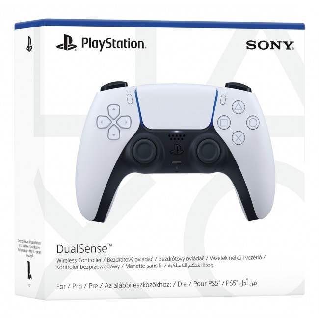 Sony DualSense White Bluetooth/USB Gamepad Analogue / Digital Android, MAC, PC, PlayStation 5, iOS