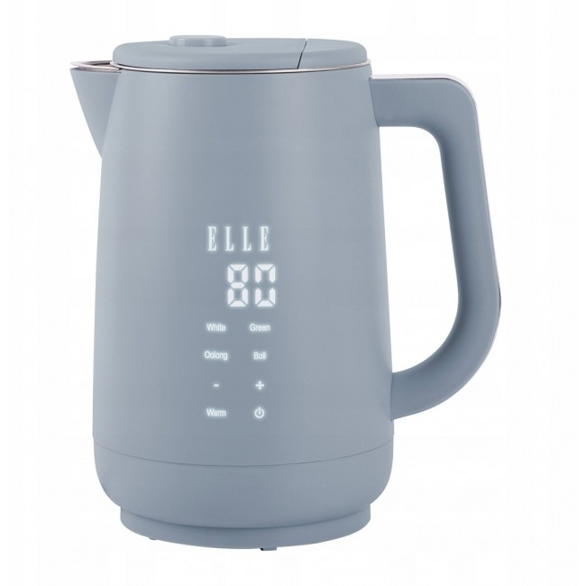 ELLE 1.7L electric kettle, blue