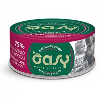 OASY More Love Chicken with lamb and broccoli - wet cat food - 70g