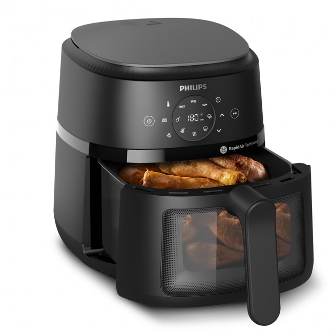 Philips 2000 series NA220/00 fryer Single 4.2 L Stand-alone 1500 W Hot air fryer Black