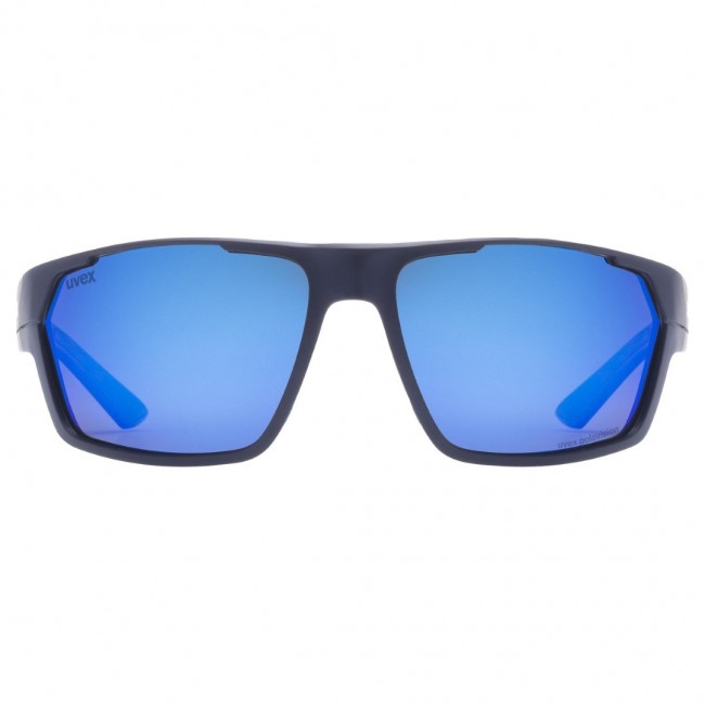 Uvex sportstyle 233 P Multi-sport glasses Unisex Full rim Navy