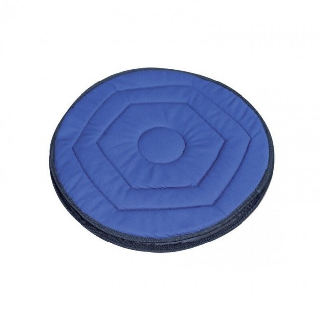 Flexible swivel cushion for the car