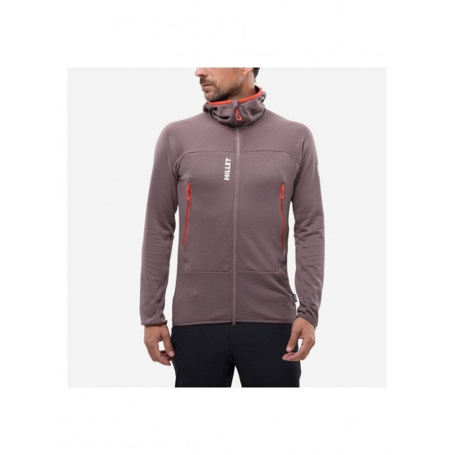 Bluza m ska MILLET Fusion Grid Hoodie M fioletowa liwkowa - L