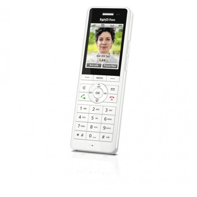 Fon FRITZ! X6 DECT telephone Caller ID White Fon FRITZ! X6 DECT telephone Caller ID White