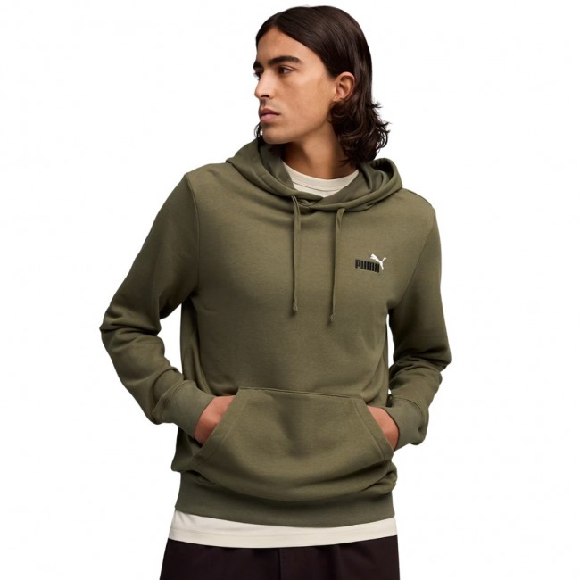 Bluza męska Puma ESS 2 Color Small No.1 Logo Hoodie oliwkowa 684719 81 L Bluza męska Puma ESS 2 Color Small No.1 Logo Hoodie oliwkowa 684719 81 L