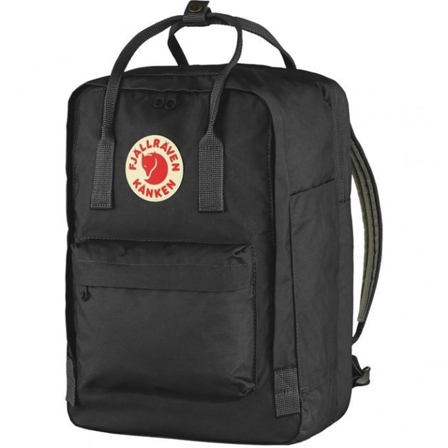 Fj llr ven Kanken backpack Casual backpack Black Polyamide, Polypropylene (PP), Vinylon
