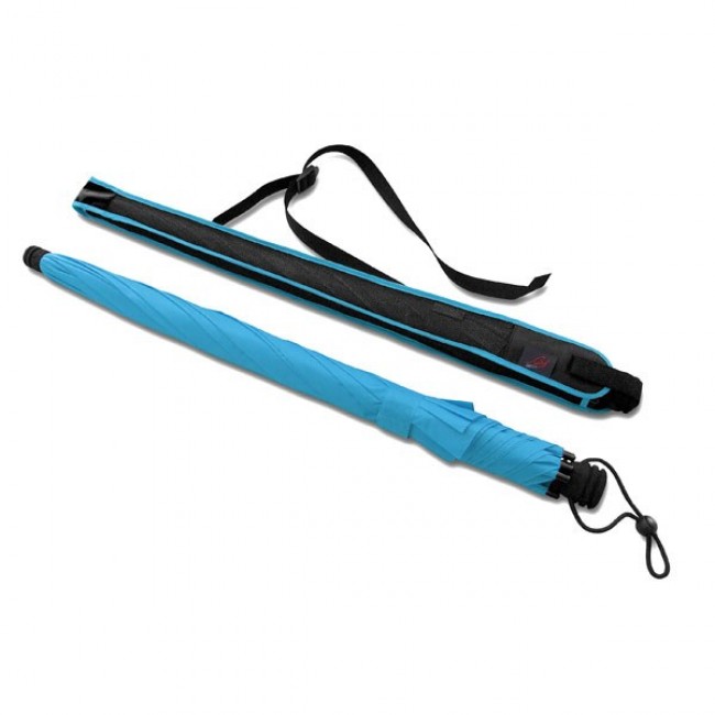 EuroSCHIRM Swing liteflex Blue Fiberglass Polyester Full-sized Rain umbrella