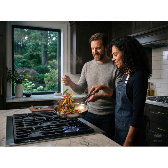 DEMEYERE INDUSTRY 5 1029691 - 28 cm steel frying pan