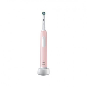 Oral-B | Pro Series 1 Cross Action | Electric Toothbrush | Rechargeable | For adults | Pink | Number of brush heads included 1 | Number of teeth brushing modes 3