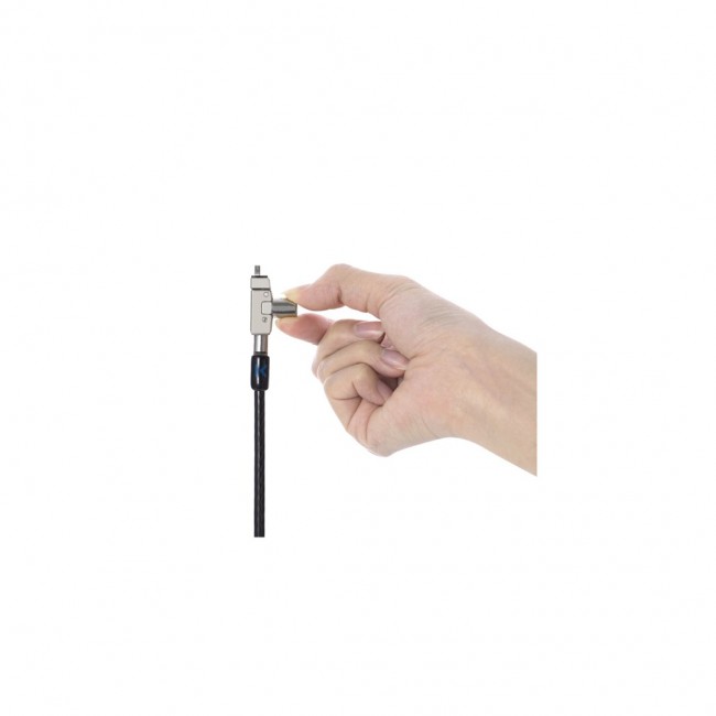 Kensington Slim N17 2.0 Keyed Dual Head Laptop Lock for Wedge-Shaped Slots Kensington Slim N17 2.0 Keyed Dual Head Laptop Lock for Wedge-Shaped Slots