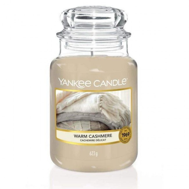 Scented Candle YANKEE CANDLE WARM CASHMERE 567g Large