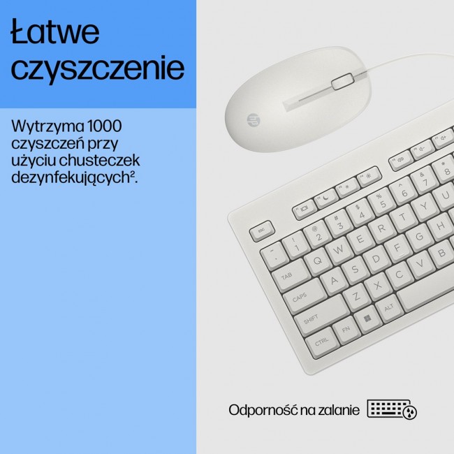 HP 225 Wired Mouse and Keyboard Combo