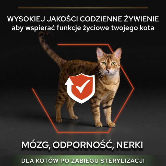 PURINA Pro Plan Sterilised Vital Functions Salmon - dry cat food - 400g PURINA Pro Plan Sterilised Vital Functions Salmon - dry cat food - 400g