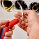 Knipex ErgoStrip cable stripper Blue, Red