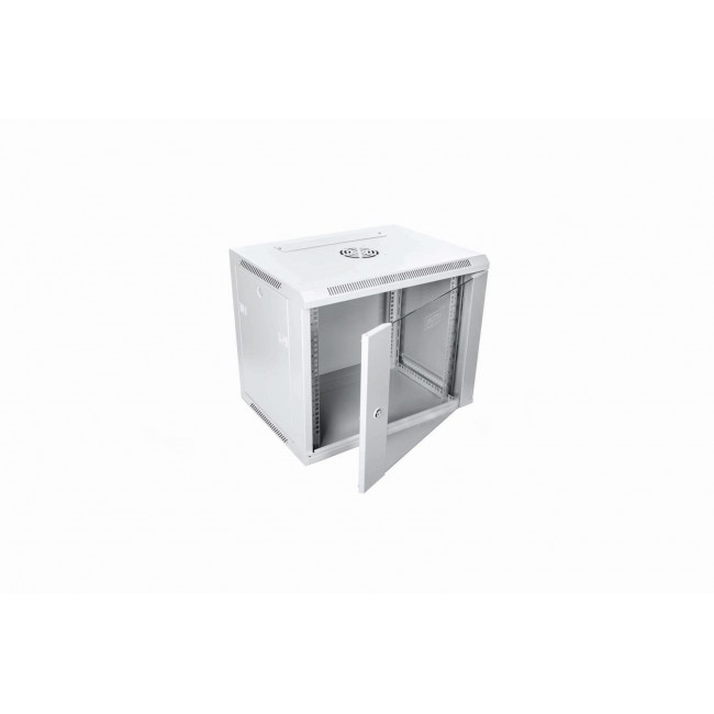 Digitus DN-W19 09U/450 rack cabinet 9U Wall mounted rack Light grey