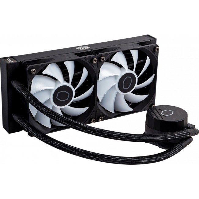 Cooler Master MasterLiquid 240L Core ARGB Processor Liquid cooling kit 12 cm Black Cooler Master MasterLiquid 240L Core ARGB Processor Liquid cooling kit 12 cm Black