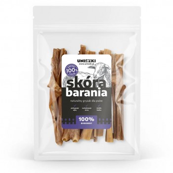 UNISZKI Sheep skin - dog treat - 100g