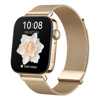 Huawei WATCH FIT 3 | Smart watch | GPS (satellite) | AMOLED | Waterproof | Gold