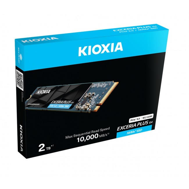 Kioxia LVD10Z002TG8 internal solid state drive 2 TB M.2 PCI Express 5.0 NVMe BiCS FLASH TLC Kioxia LVD10Z002TG8 internal solid state drive 2 TB M.2 PCI Express 5.0 NVMe BiCS FLASH TLC