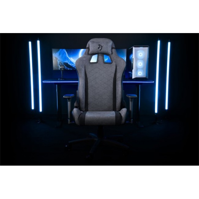 Arozzi Gaming Stuhl Avanti Ash SoftFabric Console gaming chair Upholstered seat